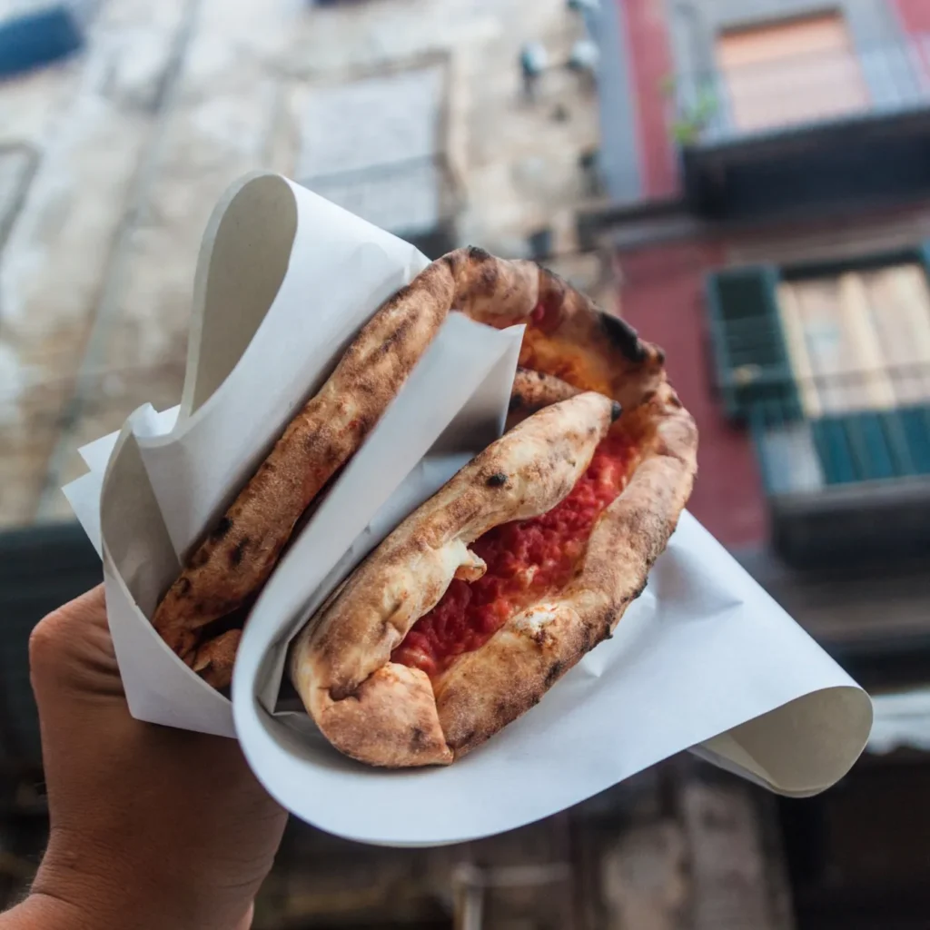 Pizza portafoglio - Street food napoletano