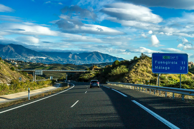 Recorrido en automóvil por 8 provincias de Andalucía